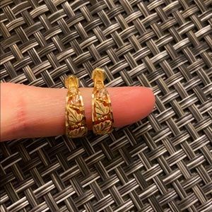 Black Hills Gold Earrings and bracelet